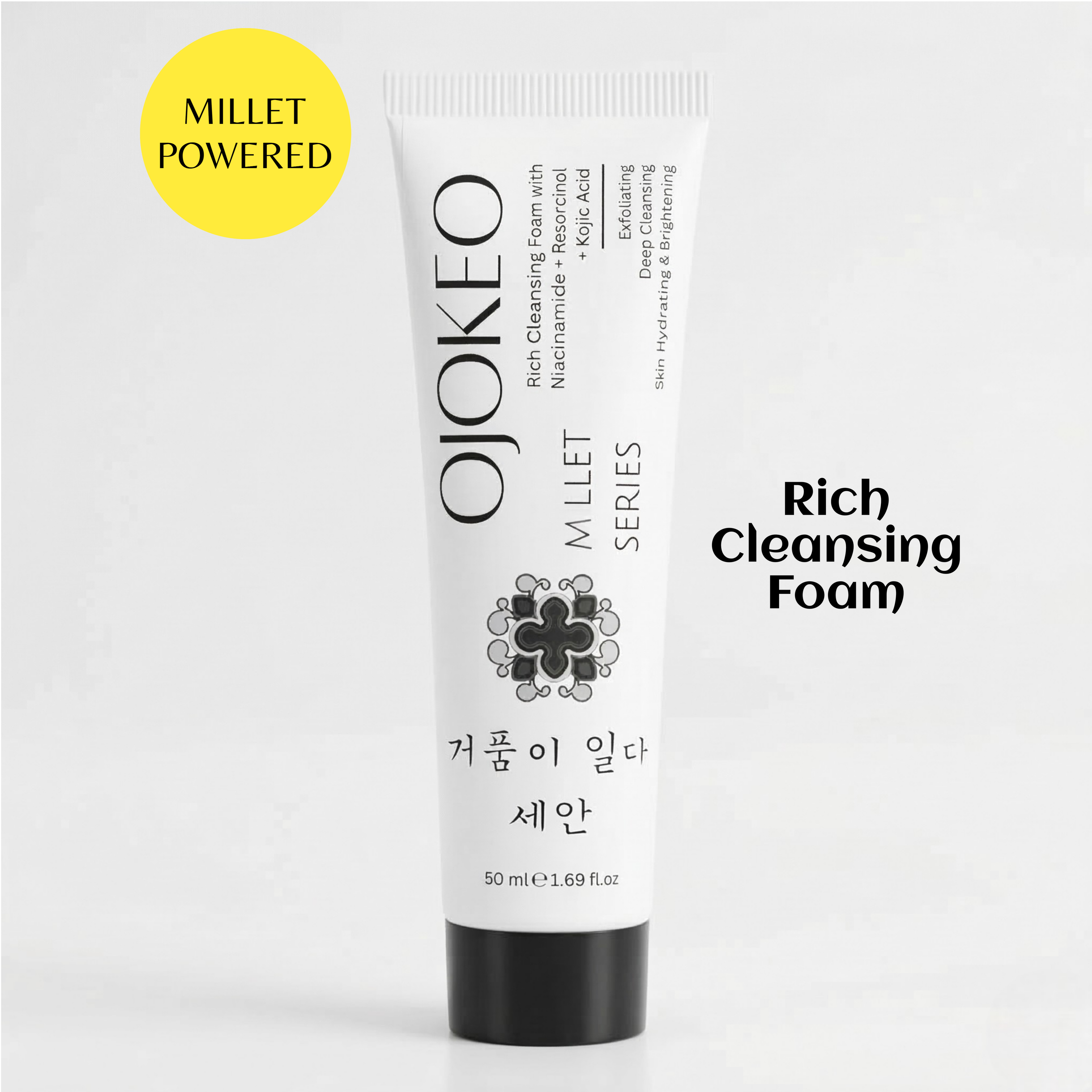 OJOKEO Millet-Powered Face Wash with Niacinamide 50 gm