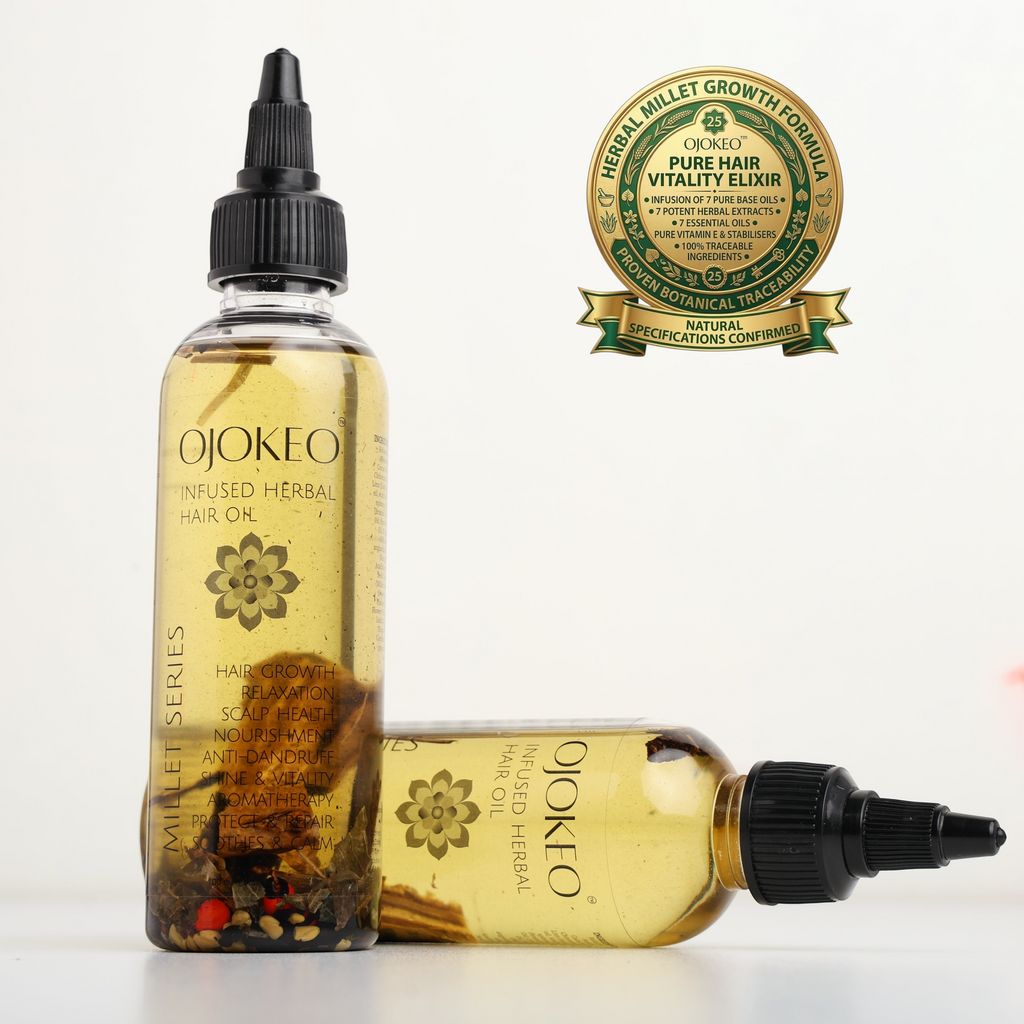 OJOKEO Millet-Powered Infused Herbal Hair Oil 100 ml