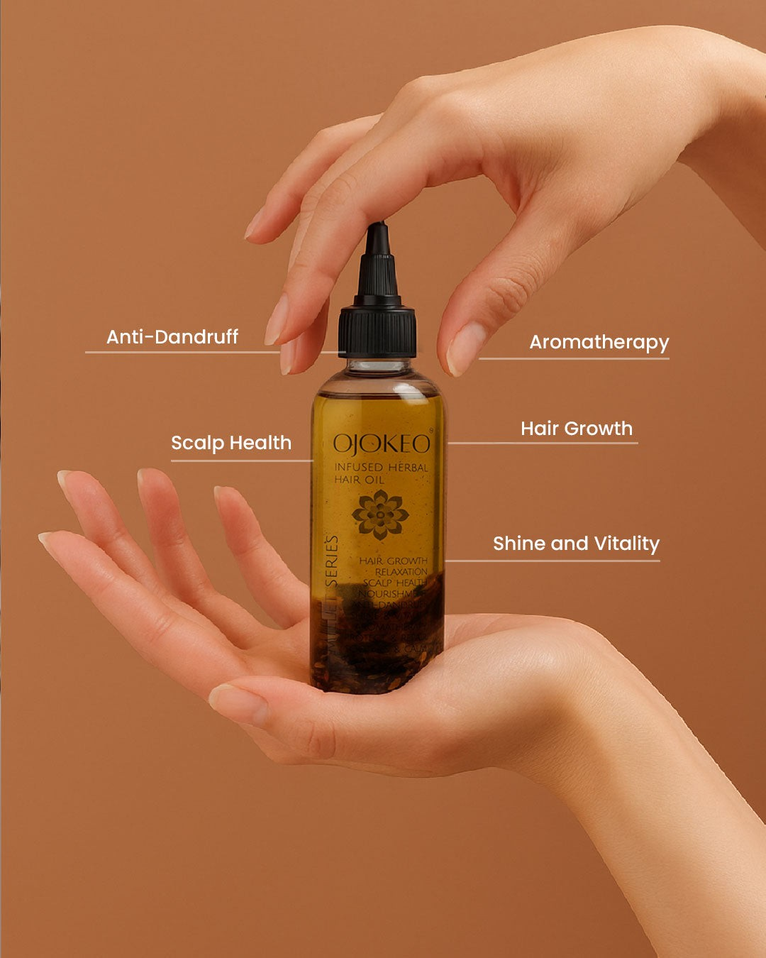 OJOKEO Millet-Powered Infused Herbal Hair Oil 100 ml