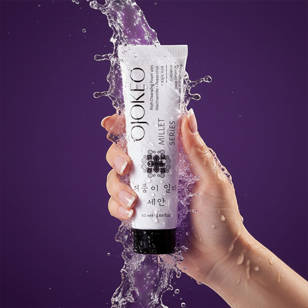 OJOKEO Millet-Powered Face Wash with Niacinamide 50 gm