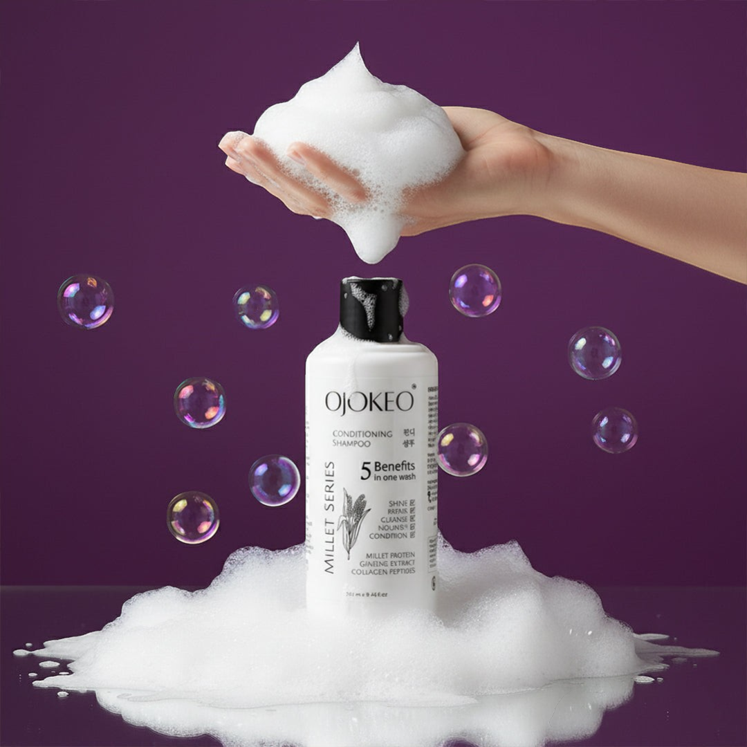 OJOKEO Millet Powered 5 in 1 Conditioning Shampoo 250 ml