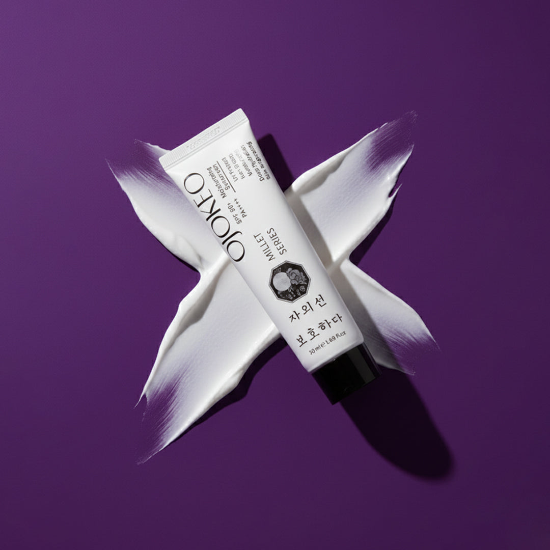 OJOKEO Millet-Powered SPF 50 + PA++++ Moisturizing Sunscreen with Niacinamide + Kojic Acid + Allantoin | 50 gm